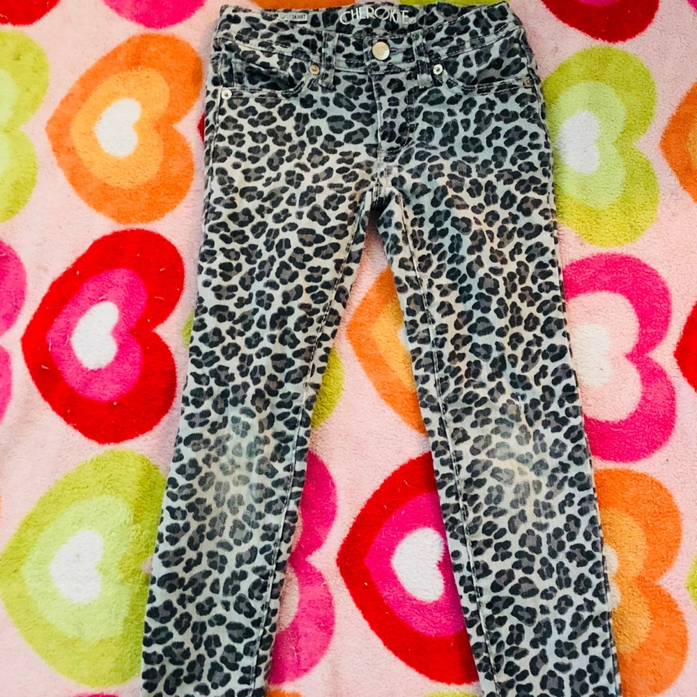 🐆 Leopard girl jeans 🐾